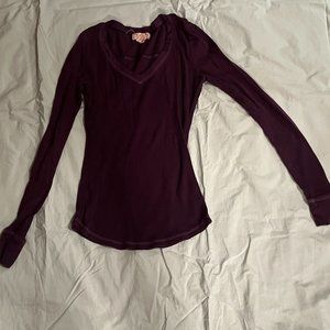 Knit Purple SO Sleep Shirt